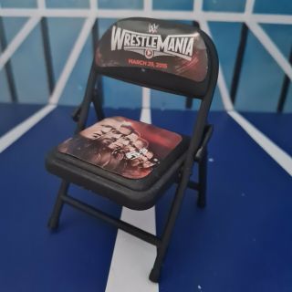 Wrestlemania 31 Steel Chair - Mattel Accessories For Wwe Wrestling Figures