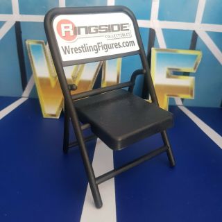 Steel Chair (black) - Rsc - Accessories For Wwe Wrestling Figures