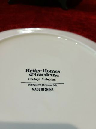 Better Homes & Gardens WINTER FOREST Station Wagon Salad Plate 2