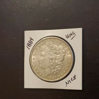 1884 P $1 Pcgs Ms Unc Morgan Silver Dollar,  Gem Uncirculated Better Date Coin