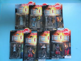 Dragon Model Cando: Time Line Complete Set Of 7 Action Figures
