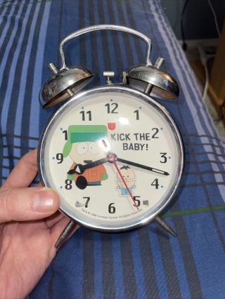 Vintage South Park Alarm Clock Kyle And Ike￼ (does Not Work)
