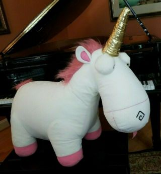 Giant 35 " Toy Factory Despicable Me Agnes Toy Fluffy Unicorn Plush