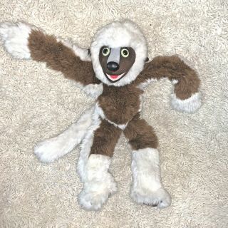 Zoboo Of Zoboomafoo Plush Eden 2000 Plush 16 " Soft Stuffed Lemur Toy Vintage