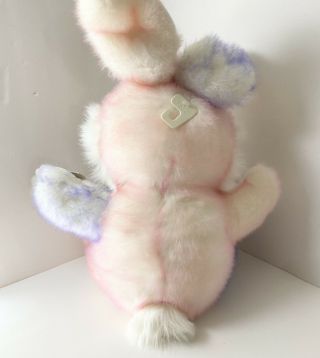 Dan Dee HOPPY HOPSTER Large Plush Easter Bunny Rabbit Plush Purple Pink Stuffed 2