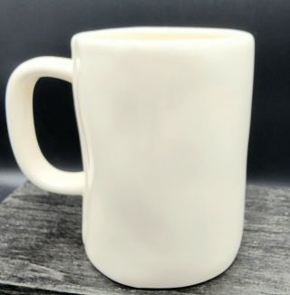 Rae Dunn SIP Coffee Tea Drink Mug Cup Large Letter Magenta M Stamp Bottom 2016 3