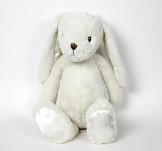 Animal Alley Off White Bunny Rabbit Plush 16 " Brown Nose Toys R Us