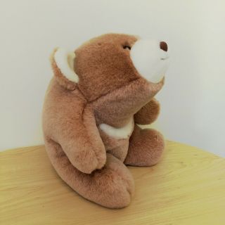 Gund Snuffles Light Brown Cocoa Teddy Bear Stuffed Toy Animal 13 " White Crescent