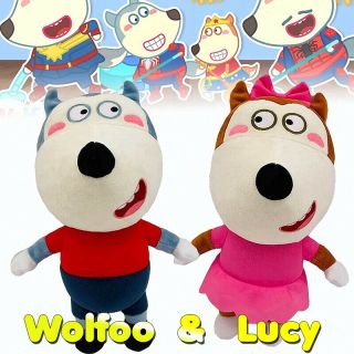 Wolfoo Family Toys,  11.  8  Wolfoo Cartoon Plush Lucy And Wolfoo Plush Toys Dolls