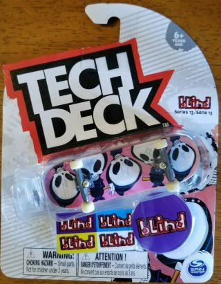 Tech Deck Serie 13 Blind Fingerboard Rare