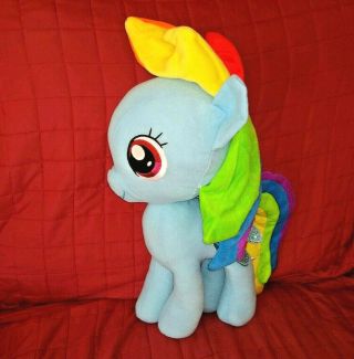 Toy Factory My Little Pony Rainbow Dash Blue Pegasus Jumbo 18in Plush 2017