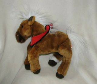 Wells Fargo Legendary Plush Pony Horse - Dandy - Palomino Brown Tan White