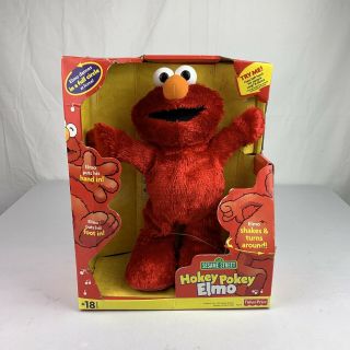 Sesame Street Hokey Pokey Elmo Fisher Price Dancing Doll 2002