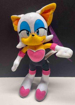 Rouge The Bat Sonic The Hedgehog 11 " Plush Doll Sega Great Eastern