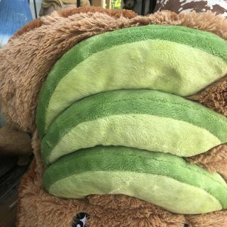 Squishable Comfort Food Avocado Toast Pillow Plush 15” Brown Green Novelty Toy 2