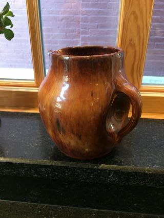 Waco Pottery Pottery Hand Made 5 - 1/2 " Pitcher - Read Cond.  Desc.