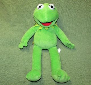 Kermit The Frog Build A Bear Plush Hand Puppet 21 " Stuffed Animal Muppet Henson