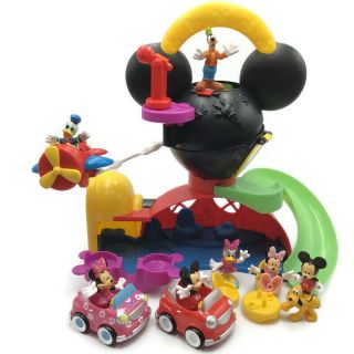 Disney Mickey Mouse Clubhouse Fly N Slide Playset Extra Figures Car Fisher Price