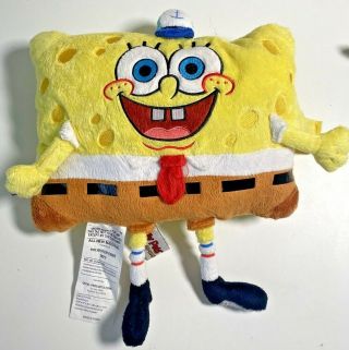 2011 Pillow Pets Pee - Wees Spongebob Squarepants 12 " X 8.  5 " Plush Pillow Toy