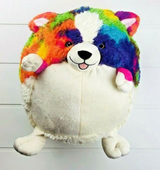 Squishable Prism Corgi Dog 15 Inch Plush Toy Pillow Multicolor 15 X 13 X 14.  5