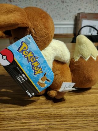 Eevee Plush Tomy Nintendo Pokemon 8 