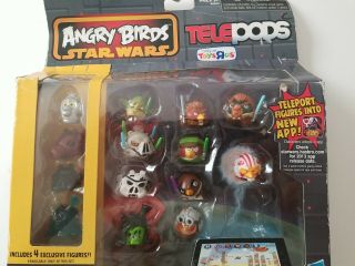 Star Wars Angry Birds Telepods Heroes Vs Villains Toy R Us Exclusive Playset.