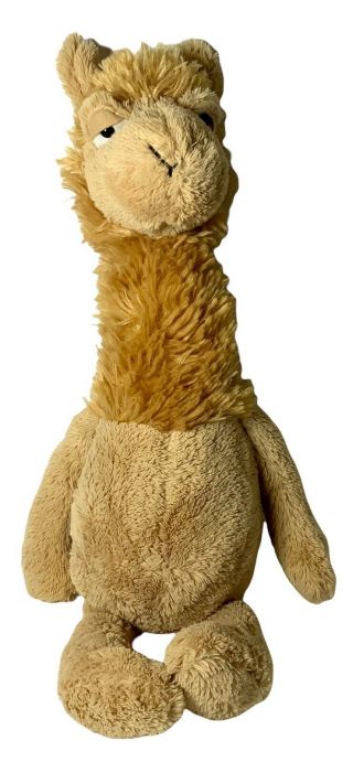 Jellycat Road To Rio “llama” Beige Golden,  Plush Toy Stuffed Animal,  Medium 19”