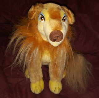 8 " Flo Girl Collie Dog Plush With Tags From All Dogs Go To Heaven Don Bluth 1989