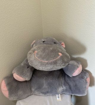 Dan Dee Gray Hippo Plush Stuffed Animal Collectors Choice 23” Floppy House Hippo 2