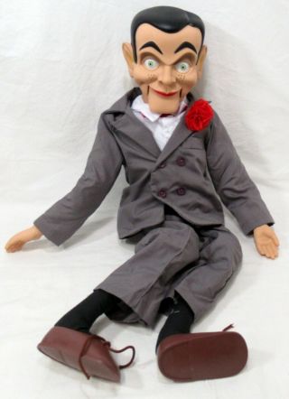 Goldberger Doll Goosebumps Slappy The Dummy 30 " Doll With Carrying Bag