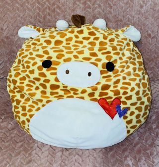 Rare Squishmallows Valentines Day Exclusive Gary Giraffe Large 20” Soft Plush