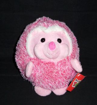 7 " Best Made Pink Hedgehog Plush Stuffed Animal Lovey Toy 2017