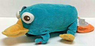 Disney Store Plush Perry The Platypus Chirping Sound Noise 20” Phineas Ferb