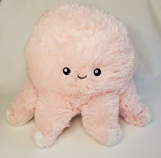 Squishable Pink Octopus Plush Stuffed Animal 9 "