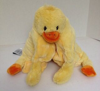 Little Miracles Duck Snuggle Me Pet Pillow Yellow Costco Plush No Blanket