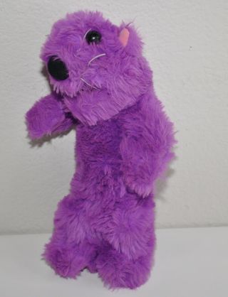 Bear In The Big Blue House Pip Or Pop Purple Otter Plush 1999 Mattel Henson