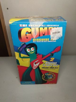 The Incredible Adventures Of Gumby Disguise Kit Pirate And Silly Kid 1996