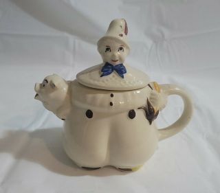 Tom The Pipers Son Ceramic Teapot U.  S.  A