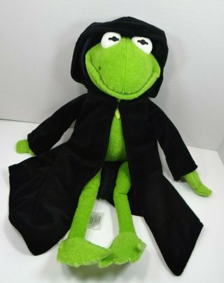 Disney Store Kermit The Frog Constantine Plush W Cape 17 " Muppets Most Wanted