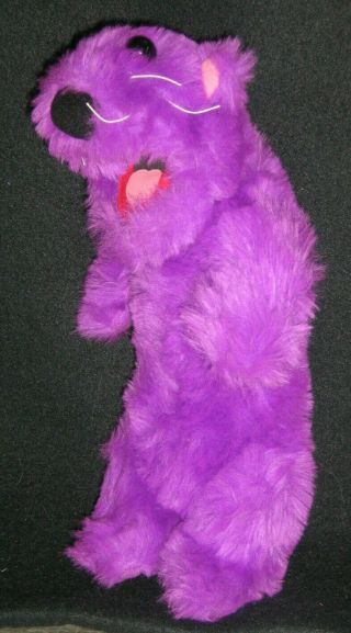 Bear In The Big Blue House 10 " Pip Or Pop Purple Otter Plush 1999 Mattel Henson