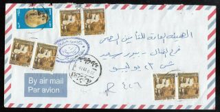 Egypt - Sinai 2011 Reg.  Cover From Abu Zeneima To Port Said