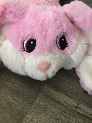 Dan Dee Collectors Choice Plush Rabbit Easter Floppy Bunny Pink pillow Large 2