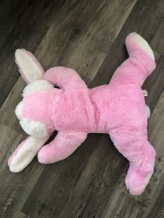 Dan Dee Collectors Choice Plush Rabbit Easter Floppy Bunny Pink pillow Large 3