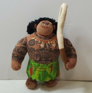 Disney Just Play Moana Maui Plush Doll Toy Stuffed Animal 10 "