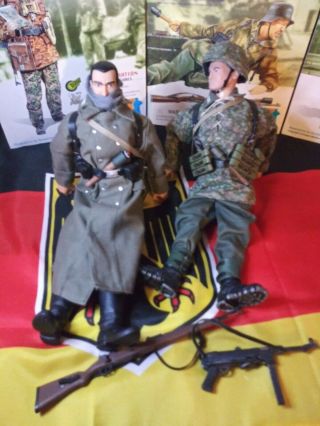1/6 Dragon Wwii German Eastern Front Soldiers 12 " Action Figures