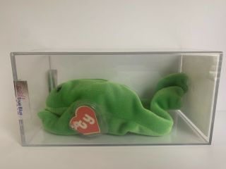 Ty Beanie Baby - Legs The Frog - Museum Quality 2nd Gen Hang Tag & 1st Gen Tush