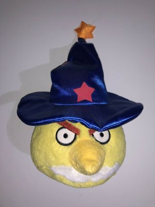 Angry Birds 8 " Chuck Wizard Hat Yellow Bird Toy Plush