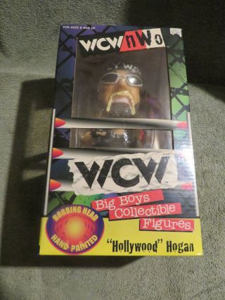 Wcw Nwo Big Boys Collectible Figures " Hollywood " Hogan Bobble Head