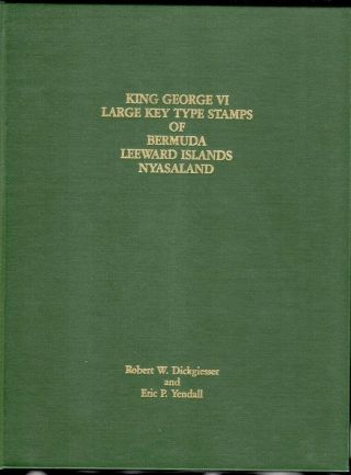 King George Vi Large Type Stamps Of Bermuda - Leeward Islands - Nyasaland