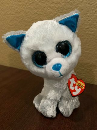 Rare Ty Beanie Boos Frost The 6 " Arctic Fox Exclusive With Tags